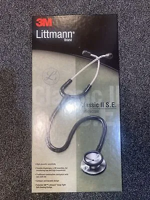 Buy 3M Littmann Classic II SE Stethoscope – Black 28” Model #2201 • 79$