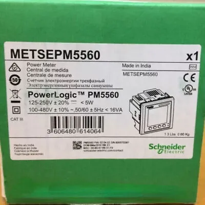 Buy METSEPM5560 SCHNEIDER ELECTRIC PowerLogic Power Meter METSEPM5560 • 836$