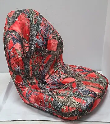 Buy 2008 & Up Kubota Seat Covers For Tractor MX4800, MX5000, MX5200 In MC2 Red Camo • 32.95$
