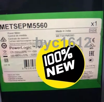 Buy 1PC METSEPM5560 SCHNEIDER ELECTRIC Power Logic Meter BRAND NEW PM5560 • 939.99$