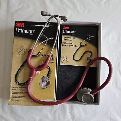 Buy Littmann Lightweight II S.E. Stethoscope 28” Pink Tube Made In USA • 58.48$