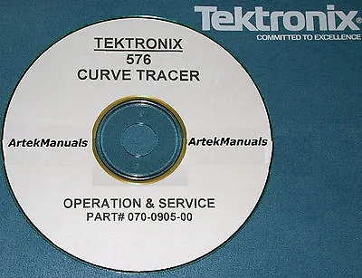 Buy TEKTRONIX Instruction Manual (Operating & Service) 576 Curve Tracer • 12$