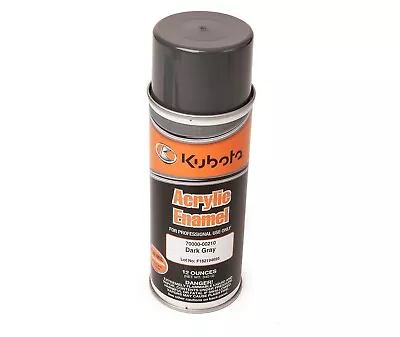 Buy Genuine OEM Kubota Dark Gray Touch Up Spray Paint Enamel 70000-00210 • 24.99$
