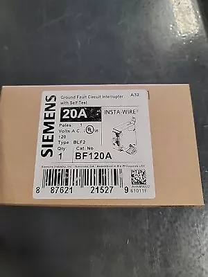 Buy Brand New Siemens BF120A Circuit Breaker • 41$