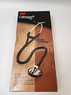 Buy Littmann Master Cardiology Stethoscope 3M 2161 Chestpiece Black Medical • 285.96$