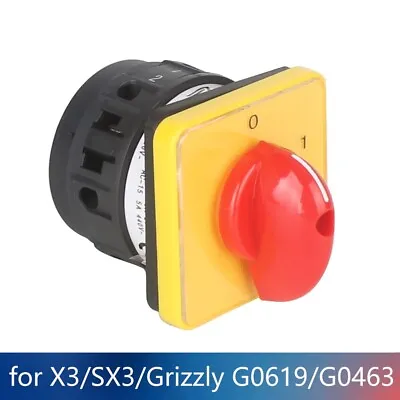 Buy Mini Mill Power Switch For SIEG SX3/X3/G0619/G0463/JMD-3 • 33.10$