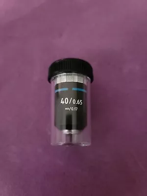 Buy Omax 40x Infinity-corrected Semi-plan Achromatic Microscope Objective Lens • 62.50$