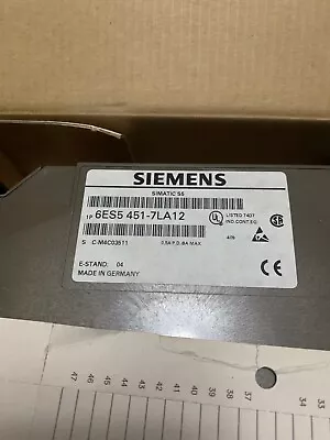 Buy SIEMENS 6ES5451-7LA12 Simatic S5  Output Module E-Stand: 04 • 150$