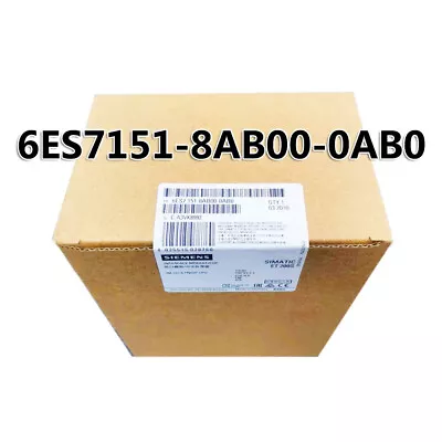 Buy New Siemens 6ES7151-8AB00-0AB0 6ES7 151-8AB00-0AB0 In Box • 1,104.38$