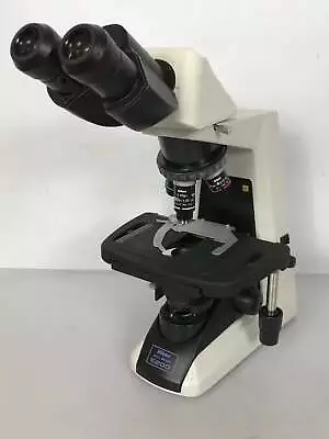 Buy Nikon Eclipse E200 Binocular Microscope With 4 Objectives *Worn Stage Gear* • 350$
