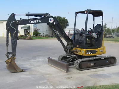 Buy 2020 John Deere 35G Mini Excavator Rubber Tracks Backhoe • 1$