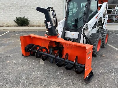 Buy 2015 Landpride Sbl2584 Snowblower Attachment For Skid Steers, Hyd Chute, 2-stage • 4,999$