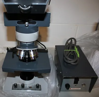 Buy Fluorescence Microscope AO Fluorescence Microscope - Complete Set-Up!! + Extras! • 499$