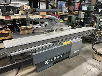Buy Altendorf Sliding Table Saw, Model Wa8x, New 2015, 400 Mm Blade • 16,000$