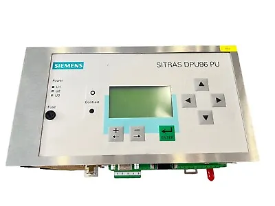 Buy Siemens Sitras DPU96 PU Control Panel • 431.06$
