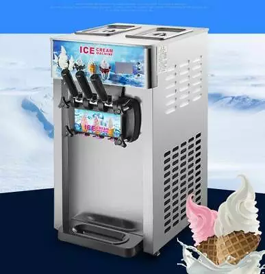 Buy Soft Ice Cream Machines Commercial Sweet Cone Freezing Equipment Vending Machine • 1,759$