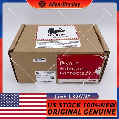Buy AB 1766-L32AWA MicroLogix 1400 32 Point Controller NEW Sealed Allen Bradley • 545$