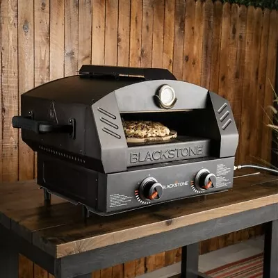 Buy Blackstone Tabletop Propane Pizza Oven With Two 15  Cordierite Stones • 350$