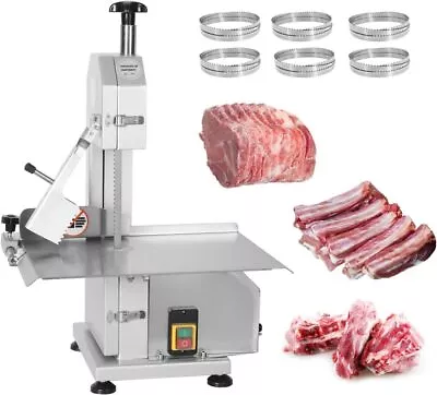 Buy Electric Bone Saw Machine 750W Commercial Frozen Meat Cutting Machine Meat Saw • 399.99$
