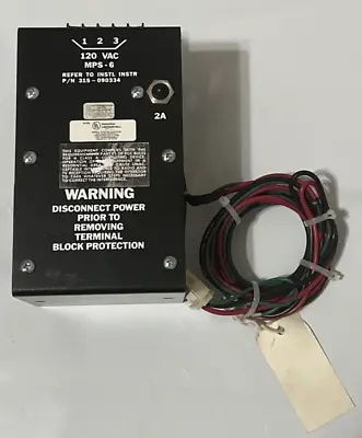 Buy Siemens Mxl Mps-6 Power Supply 315-090334 Fire Alarm Part • 75$