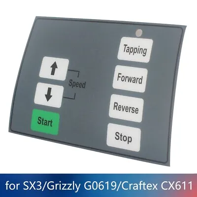 Buy Mini Mill Touch Panel Overlay For SIEG SX3/Grizzly G0619/JMD-3S/CX611/OT2225SX3 • 38.28$