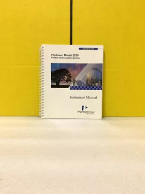 Buy Perkin Elmer Photovac 2020 Portable Photoionization Detector Instrument Manual • 39.99$