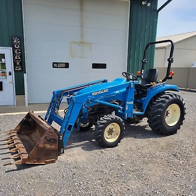 Buy New Holland TC25D Tractor 4WD Diesel 7308 Loader Mid PTO 1890Hrs Diesel 25HP • 15,850$