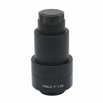 Buy 1X C-mount Relay Lens Adapter To 30mm CCD Interface Camera For Zeiss Microscope • 61.25$