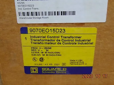 Buy New Schneider Electric 9070eo15d23 Square D  9070eo15d23 • 365$