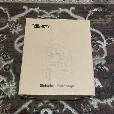 Buy Temery Microscope For Adults Kids Students, 40X-2000X Microscope For Beginners • 55$