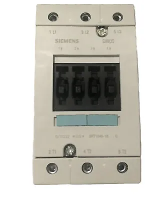 Buy 3RT1046-1BB40 Contactor, 95A, 45 KW 24VDC Coil Voltage, 3-pole, Size S3 SIEMENS • 399.95$