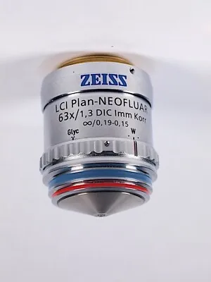 Buy Zeiss LCI Plan-Neofluar 63x DIC Immersion Korr M27 Microscope Objective • 5,999.99$