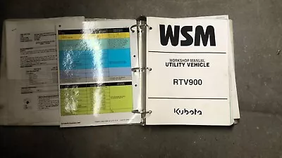 Buy Kubota RTV900 Service Manual • 50$
