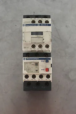 Buy Schneider Electric Telemecanique Lrd-06 Overload Relay & Lc1-d09 Contactor • 60$