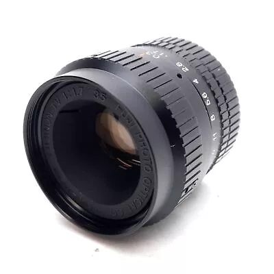 Buy Fujinon HF35A-2M1 CCD Camera Lens, 35mm Focal Length, F1.7-F22 Iris, C-Mount • 50$