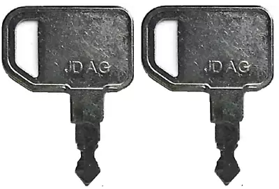 Buy 2 John Deere Agricultural Tractor Ignition Keys RE183935 New Fits Many Models • 8.79$