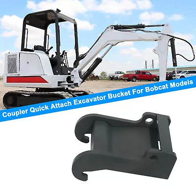 Buy Coupler Quick Attach Excavator Bucket For Bobcat E Series 334 337 341 Universal • 319.99$