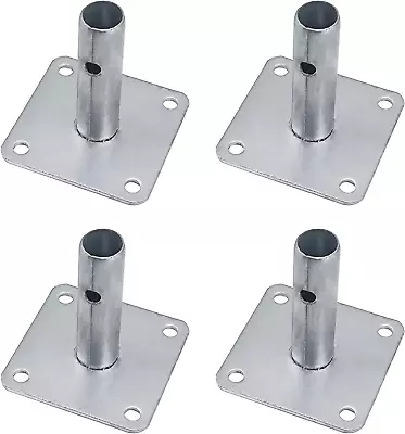 Buy 4 PCS Scaffold Base Plates For Baker Style Scaffolding, Galvanized, 4 Pack • 67.99$