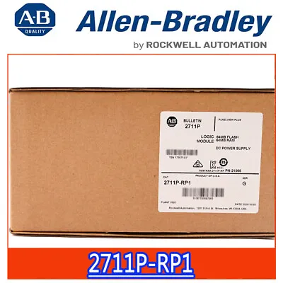 Buy Allen Bradley 2711P-RP1 Ser G Touch Screen New Seal Stock Free Shipping • 595$