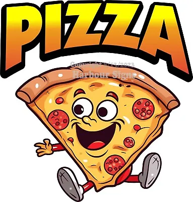 Buy Pizza DECAL (Choose Your Size) Food Truck Sign Restaurant Concession Sticker • 107.99$