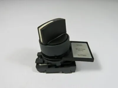 Buy Schneider Electric ZB5-AD3 Selector Switch Operator 3-Position USED • 9.75$