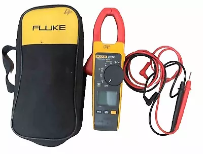Buy FLUKE 374 FC AC/DC TRMS Wireless Clamp Meter With Leads In Case -Yellow/Gray • 180$
