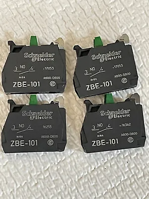 Buy LOT Of 6. SCHNEIDER ELECTRIC ZBE-101 / 102 CONTACT BLOCKS. WORKING TAKEOFFS. • 40$