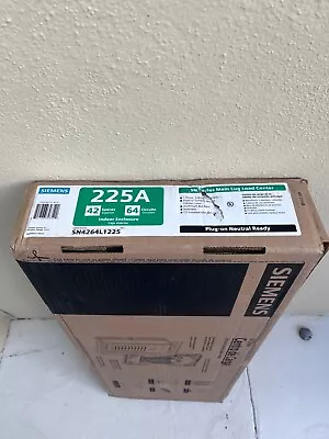 Buy Siemens 225 Amp Electric Panel 42-Space 64 Circuits SN4264L1225 New Unopend  Box • 149.50$