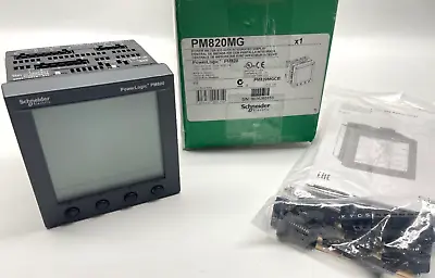 Buy SCHNEIDER ELECTRIC PM820MG Power Meter PM820 With Display , PM820MGCB • 1,144.03$