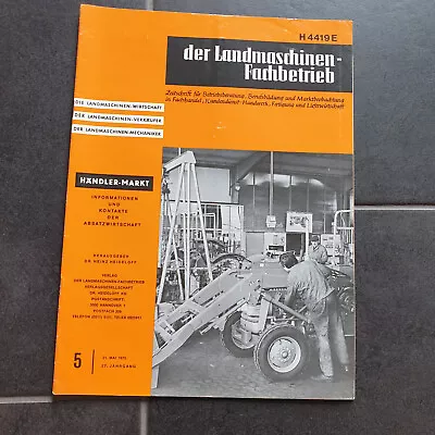 Buy The Agricultural Machinery Company Magazine 1975 Unimog John Deere Tractor Brochure • 8.69$