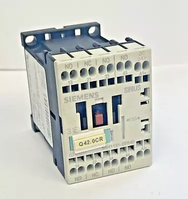 Buy Siemens - 3rh1131-2bb40 - Control Relay - 10 A, 240 Vac, Auxiliary Contact • 29$