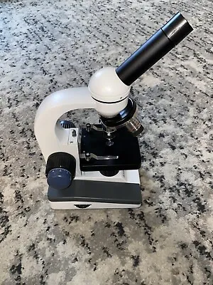Buy AmScope 40X To 1000X Monocular Compound Student Microscope With LED Light WORKS • 59.95$