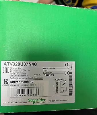 Buy Atv320u07n4c 1pcs New Schneider Electric Inverter Atv320u07n4c • 175.84$