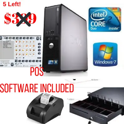 Buy Low Price Full POS All-in-one Point Of Sale System Combo Kit Retail Store Entry • 339$
